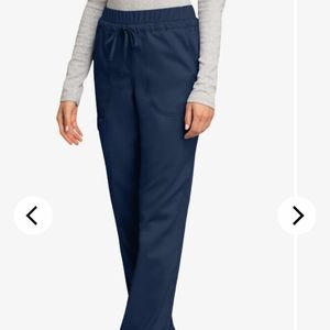 Cherokee Workwear Revolution Women's 5-Pocket STRETCH Drawstring Cargo Scrub Pan